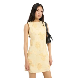 Rotate Rotate Flower Mini Flared Dress