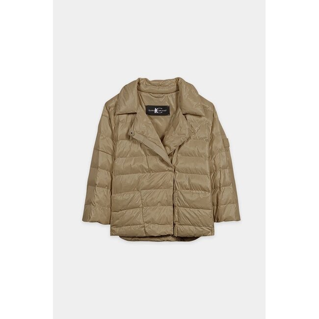 Luisa Cerano Outdoor cape jacket Salbei