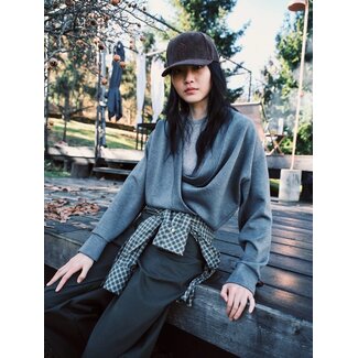 8PM 8PM Exeter Cardigan Grey Melange