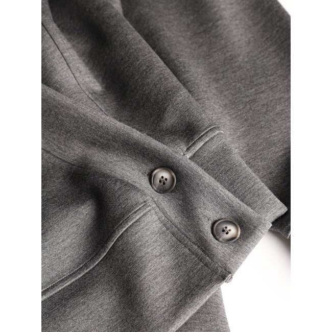 8PM Exeter Cardigan Grey Melange