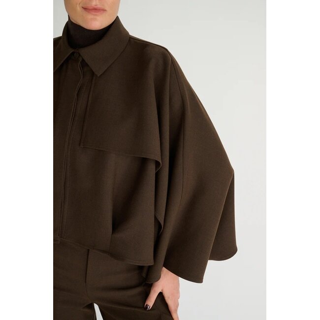 Oscar The Collection Yavi Blouse Espresso