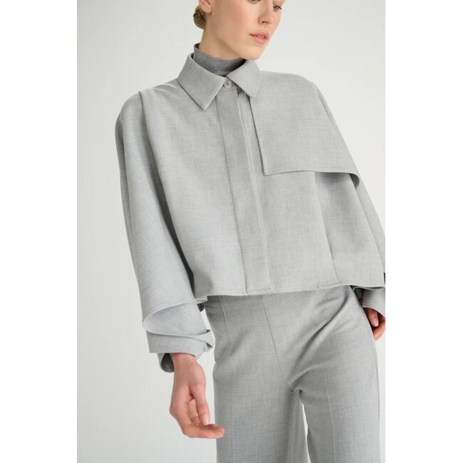 Oscar The Collection Yavi Blouse Imperial Grey