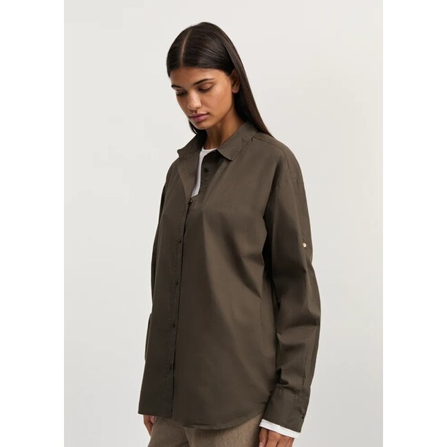 Shirt smokey brown