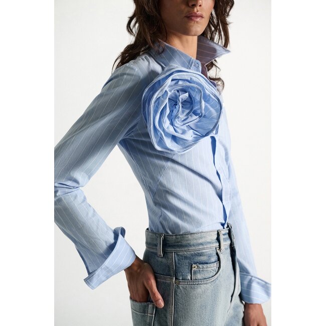 Dorothee Schumacher Striped Power blouse madeira stripe