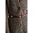Dorothee Schumacher True Cuoio 3cm stud belt cinnamon