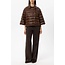 Luisa Cerano Outdoor cape jacket marone