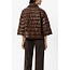 Luisa Cerano Outdoor cape jacket marone