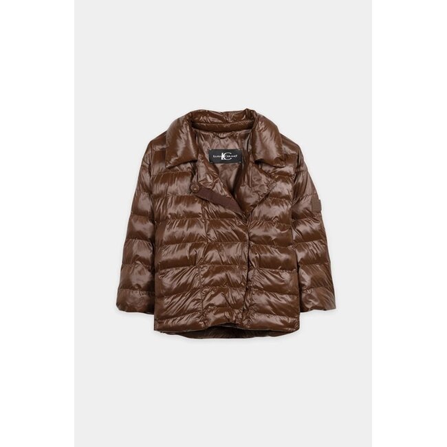 Luisa Cerano Outdoor cape jacket marone