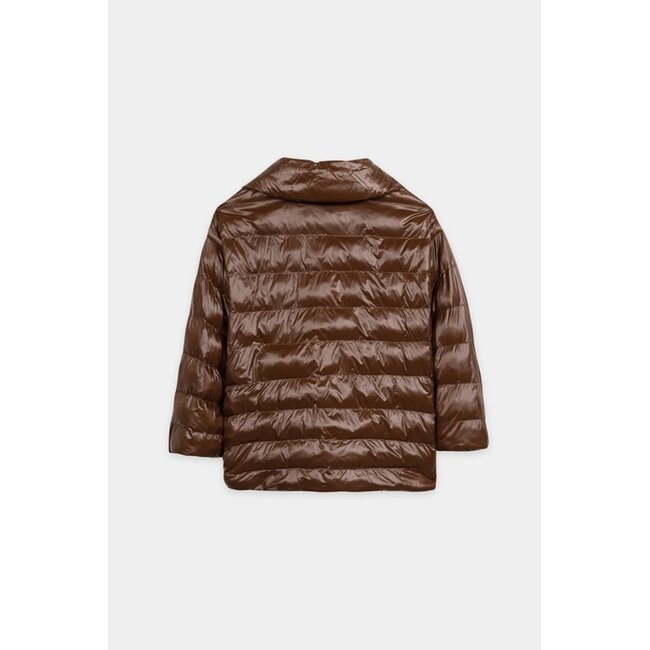 Luisa Cerano Outdoor cape jacket marone