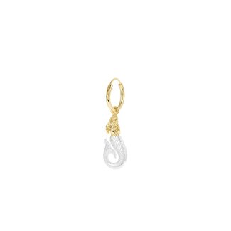 Anna + Nina Anna + Nina Single Mermaid Ring Earring