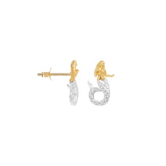 Anna + Nina Anna + Nina Single Mermaid Stud