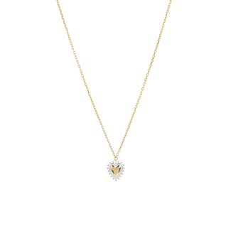Anna + Nina Anna + Nina Bravery Heart Necklace