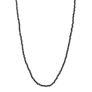 Anna + Nina Anna + Nina Black Onyx Gemstone Necklace