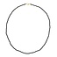 Anna + Nina Black Onyx Gemstone Necklace