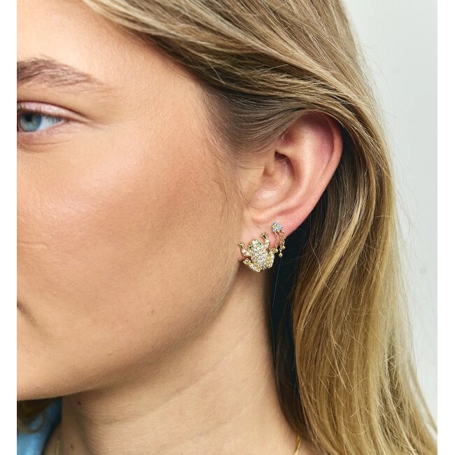 Anna + Nina Enchanted Froggies Studs