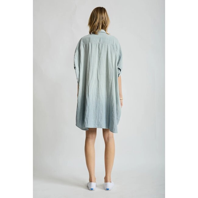 DENIMIST Oversized cuffed shirtdress