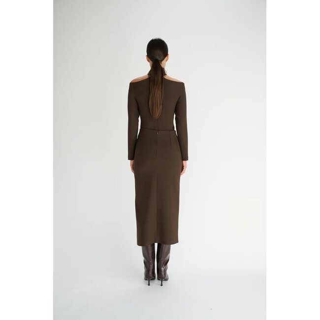 Oscar The Collection Addison Skirt Espresso