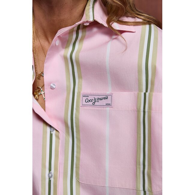 Coco Y Maria Eloise Pink Stripe