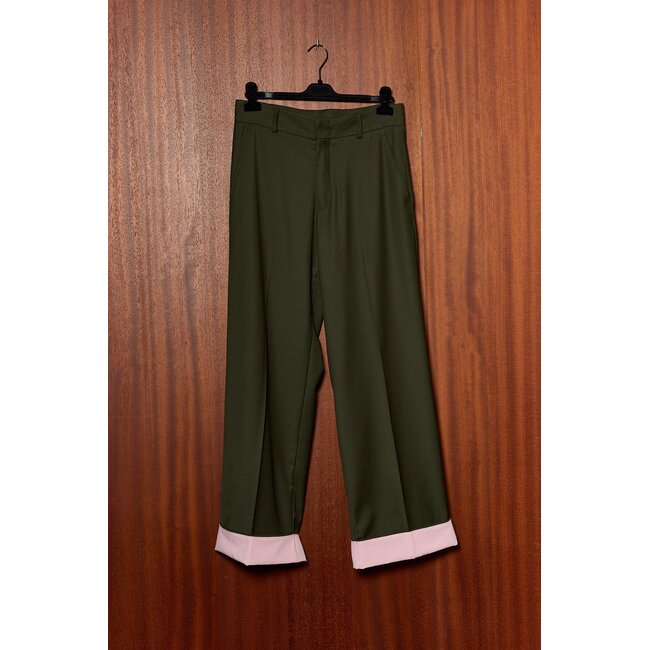 Coco Y Maria El Pantalon Green Pink