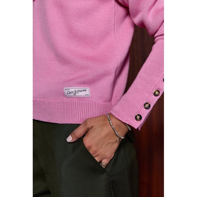 Coco Y Maria Dolly Turtleneck Pink