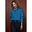 Coco Y Maria Coco Y Maria Coco Polo Knit Turquoise