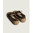 Posa Boat Loafer Brushed Fur - Suede/ Leather Caramelo
