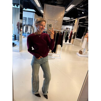 COLORUSH COLORUSH Buenos aires slim crew 3.0 burgundy