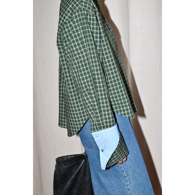 COLLECTORS club Taegan blue green check
