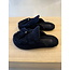 Posa Ranch Tassel Mule – Suede Night blue