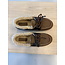Posa Boat Loafer Brushed Fur - Suede/ Leather Dark brown