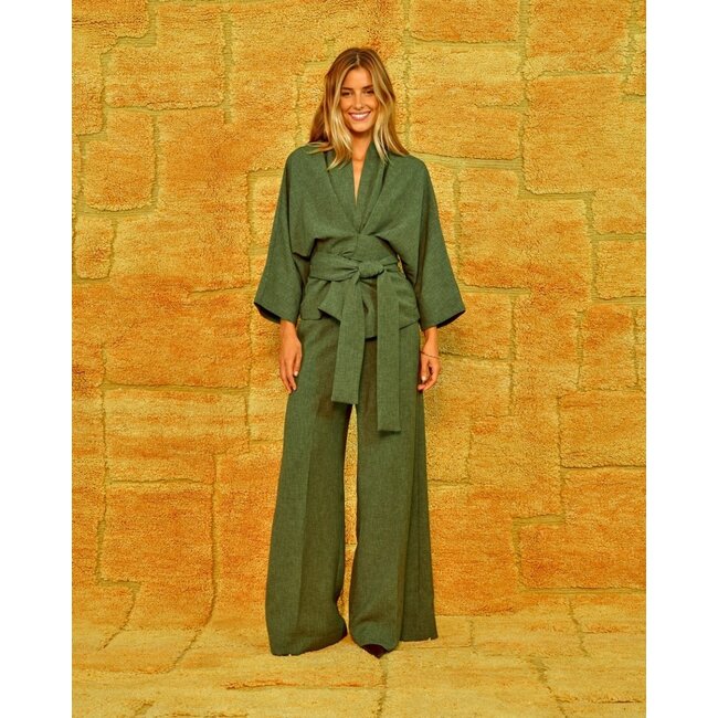 Sea me Happy Alaya Top Lush Khaki Green