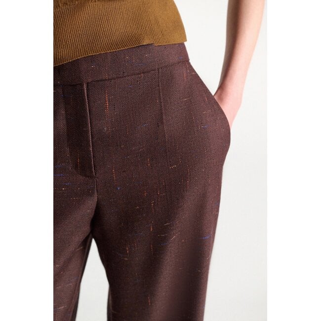Dorothee Schumacher Casual Attraction pants cinnamon tweed