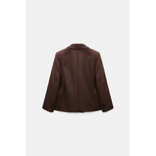 Dorothee Schumacher Casual attraction jacket cinnamon tweed