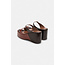 Dorothee Schumacher Crackle shine wedge sandal