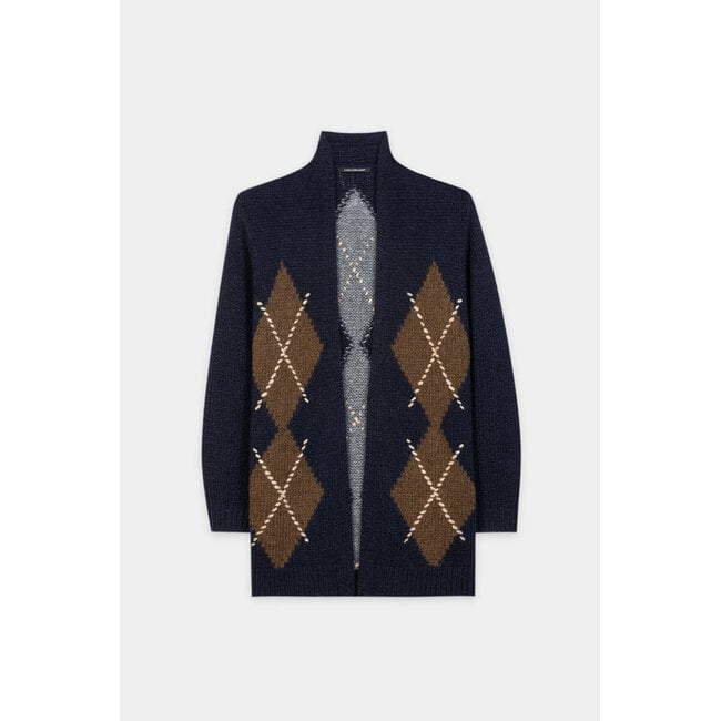 Luisa Cerano Alpaca vest multi