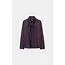 Blouse met strik plum