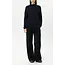 Luisa Cerano Rib broek winter navy