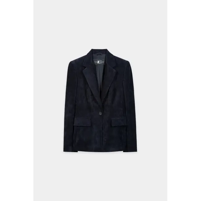 Luisa Cerano Rib blazer winter navy