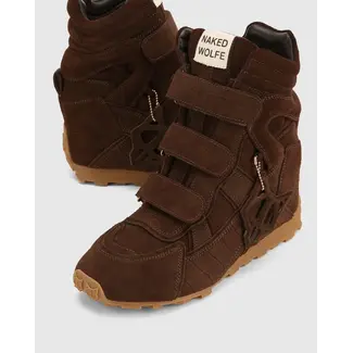 Naked Wolfe Element Brown Croc Suede