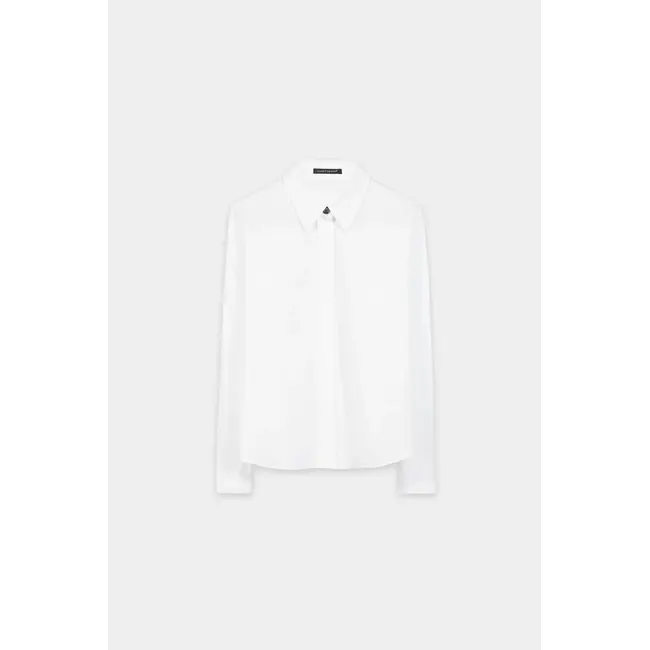 Luisa Cerano Blouse getailleerd in wit