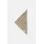 Bandana Polka Dots greige/canteen with fringes