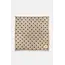 Bandana Polka Dots greige/canteen with fringes