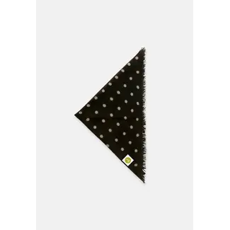 V Von Goat Bandana Polka Dots canteen/greige with fringes
