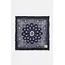 Bandana Calvina Paisley AC navy  with fringes