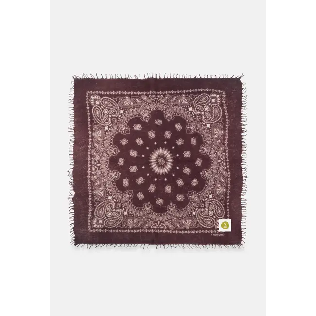 Bandana Calvina Paisley O with fringes