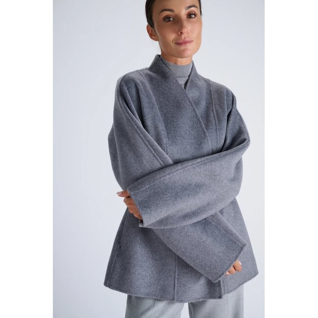 Oscar The Collection Vivienne Coat Imperial Grey