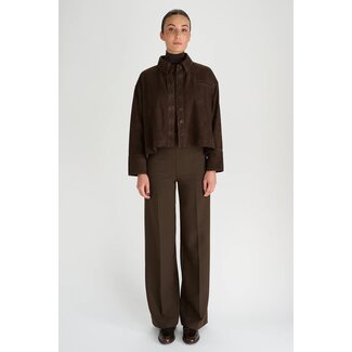 Oscar The Collection Oscar The Collection Jade Blouse Espresso