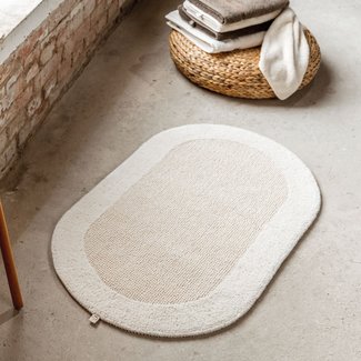 Tisca Rhomtuft Badteppich | EXQUISIT |  100% Baumwolle