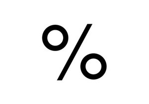 %