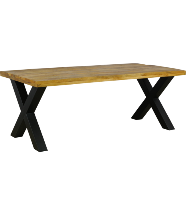Eettafel Parijs Mangohout X  poot